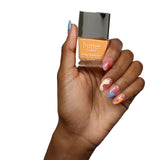 Pop Orange Patent Shine 10X Nail Lacquer