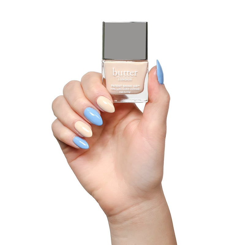 High Street Crème Patent Shine 10X Nail Lacquer