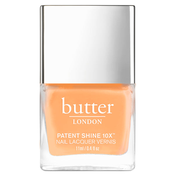 Pop Orange Patent Shine 10X Nail Lacquer