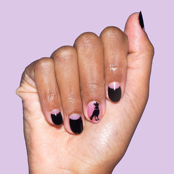 Union Jack Black Patent Shine 10X Nail Lacquer